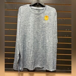 NWT  Surf  & swim Company Long Sleeve Polyester Swim Tee Size XXL